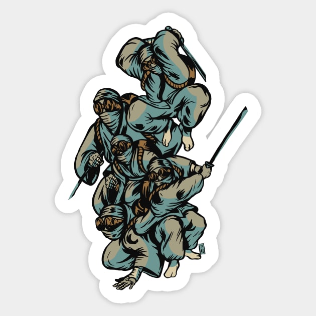 Assasssins Sticker by Thomcat23